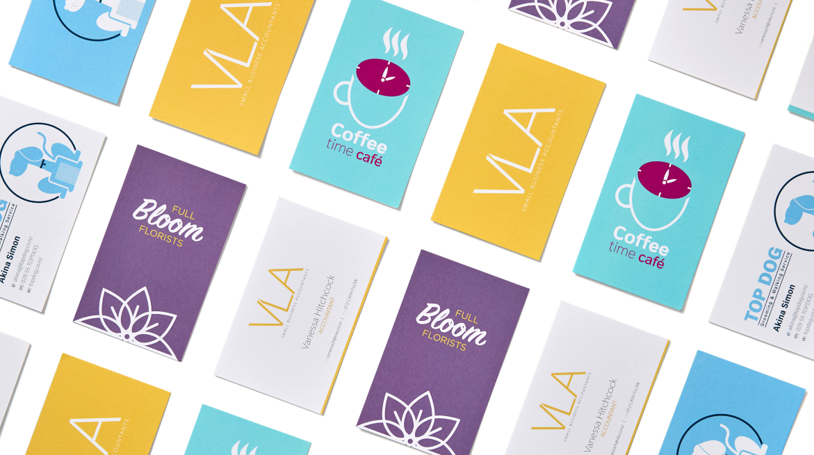 Range of business cards starting at $25.00 Click to shop the collection.